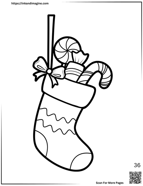 Christmas Coloring Page 36