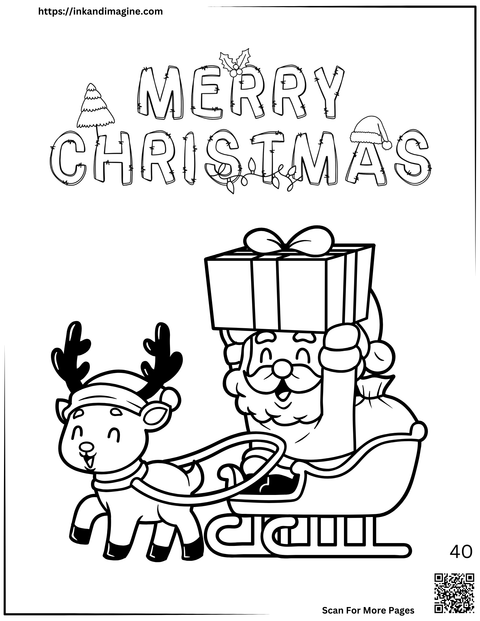 Christmas Coloring Page 40