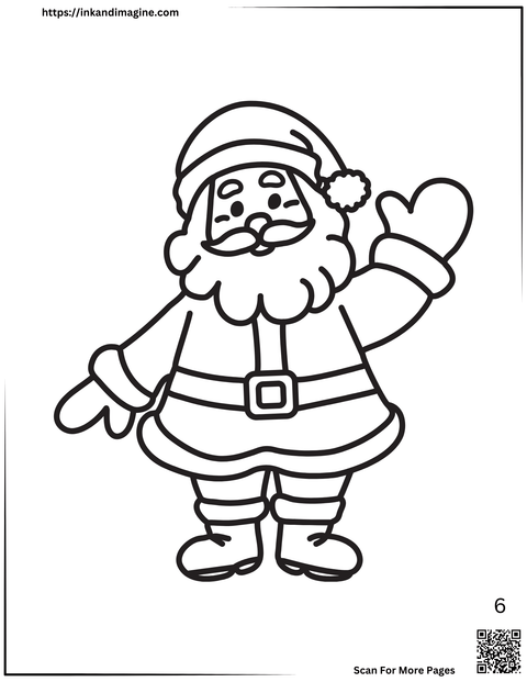 Christmas Coloring Page 6