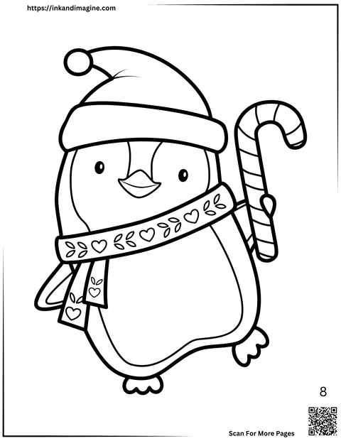 Christmas Coloring Page 8