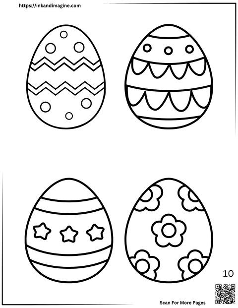 Easter Coloring Page 10