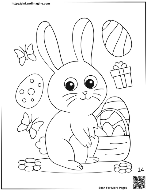 Easter Coloring Page 14