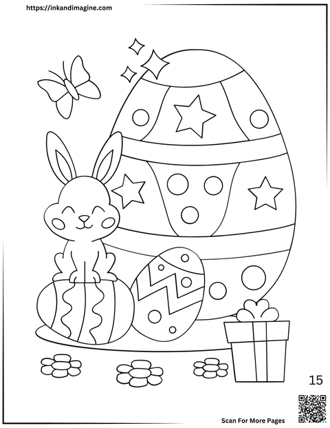 Easter Coloring Page 15