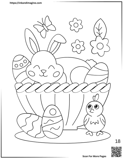 Easter Coloring Page 18