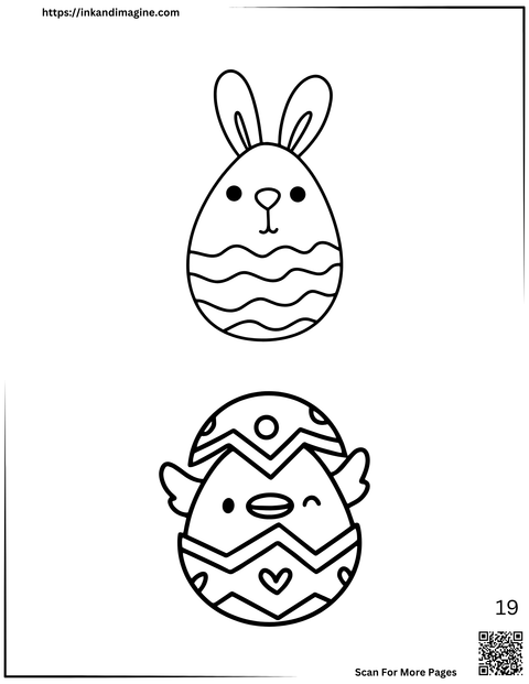 Easter Coloring Page 19