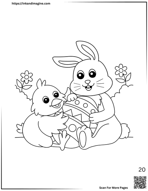 Easter Coloring Page 20