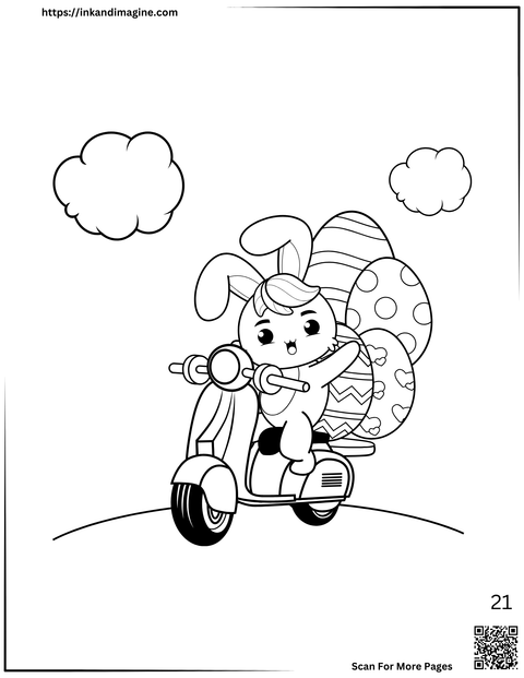 Easter Coloring Page 21