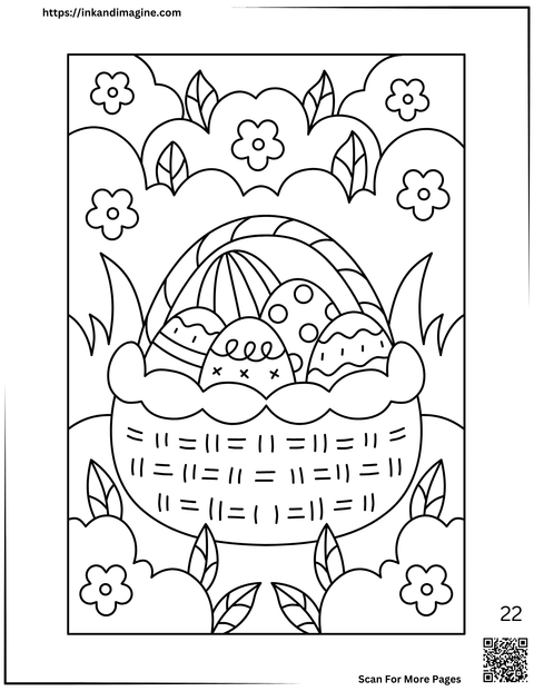 Easter Coloring Page 22