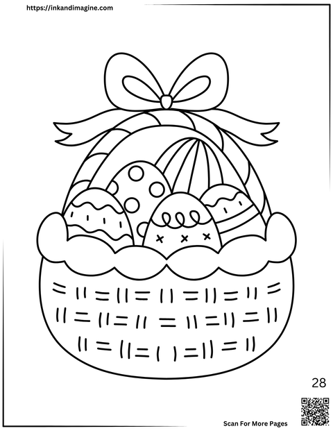 Easter Coloring Page 28