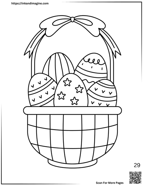 Easter Coloring Page 29