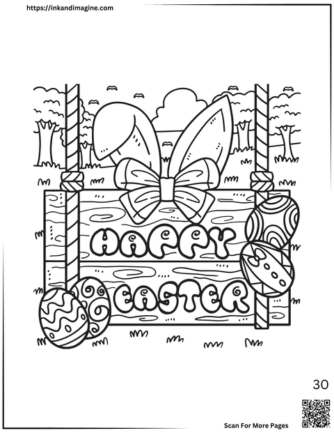 Easter Coloring Page 30