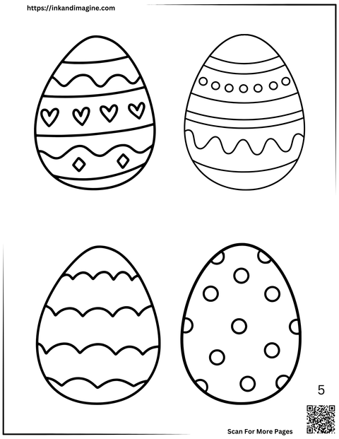 Easter Coloring Page 5