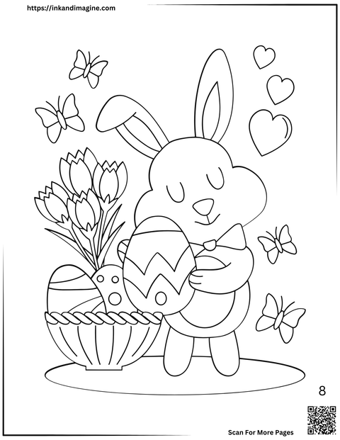 Easter Coloring Page 8