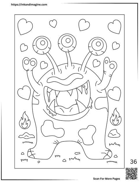 Space Coloring Page 36