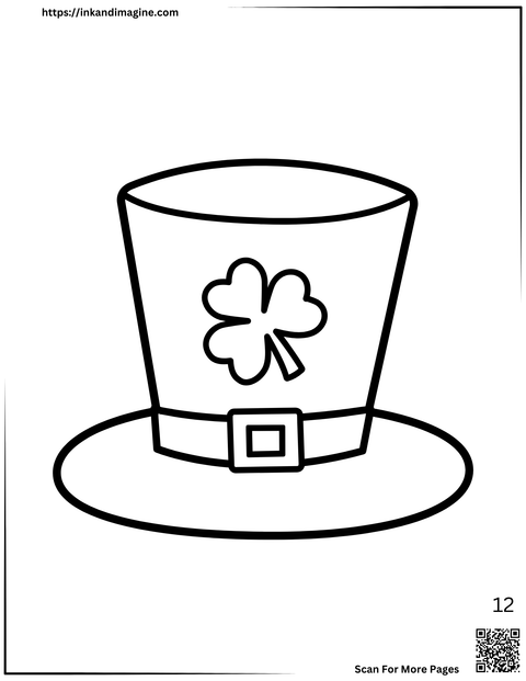 St Patrick's Day Coloring Page 12
