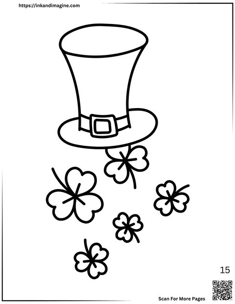 St Patrick's Day Coloring Page 15