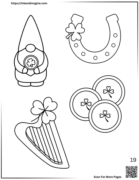 St Patrick's Day Coloring Page 19