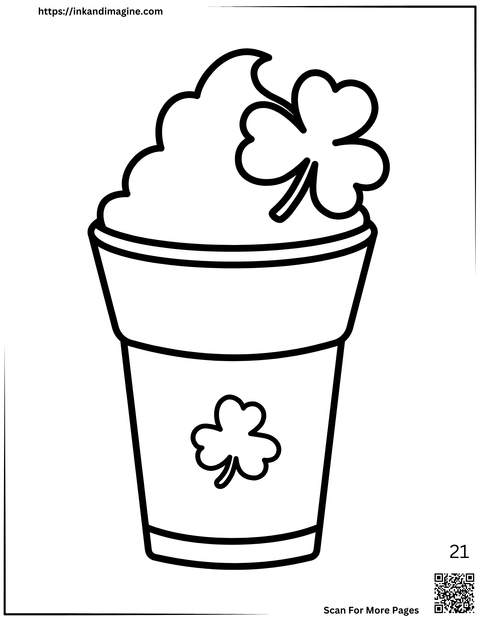 St Patrick's Day Coloring Page 21