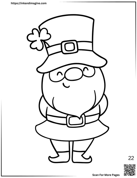 St Patrick's Day Coloring Page 22