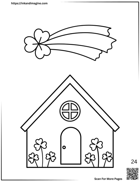 St Patrick's Day Coloring Page 24