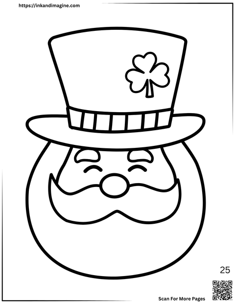 St Patrick's Day Coloring Page 25