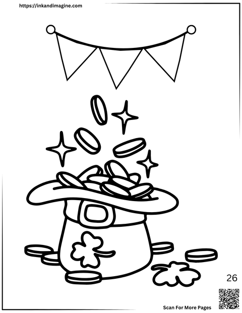St Patrick's Day Coloring Page 26