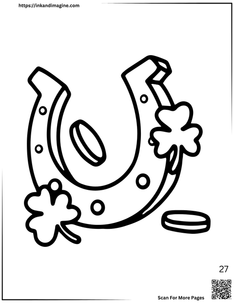 St Patrick's Day Coloring Page 27