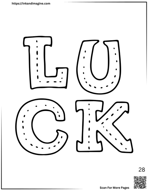 St Patrick's Day Coloring Page 28