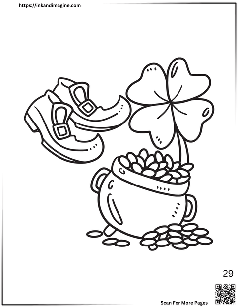 St Patrick's Day Coloring Page 29