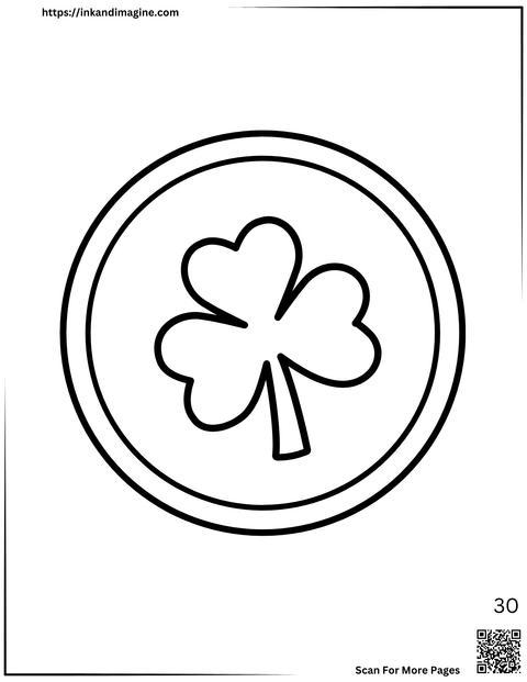 St Patrick's Day Coloring Page 30