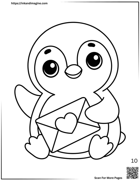 Valentine's Day Coloring Page 10