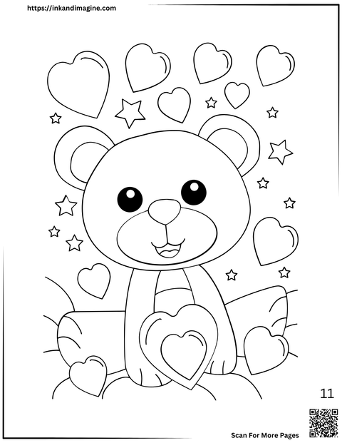 Valentine's Day Coloring Page 11