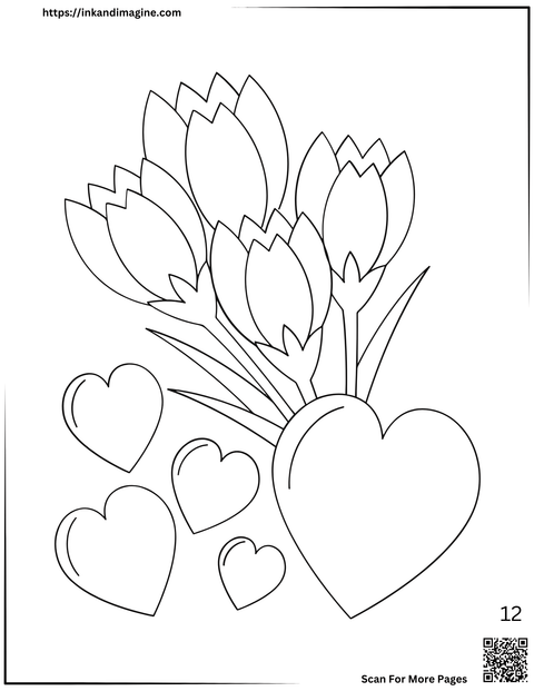 Valentine's Day Coloring Page 12