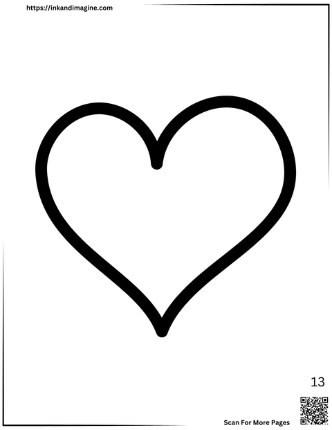 Valentine's Day Coloring Page 13
