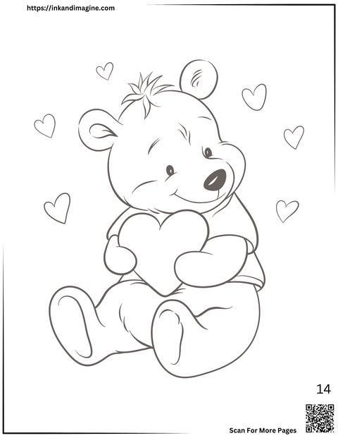 Valentine's Day Coloring Page 14