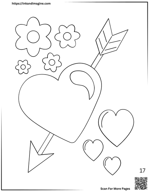 Valentine's Day Coloring Page 17