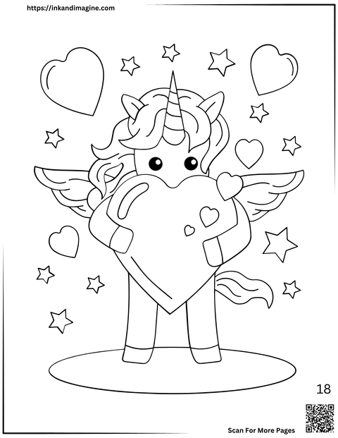 Valentine's Day Coloring Page 18