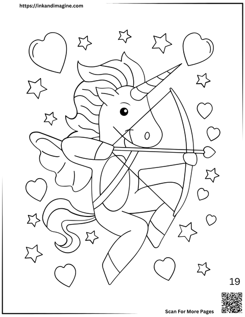 Valentine's Day Coloring Page 19
