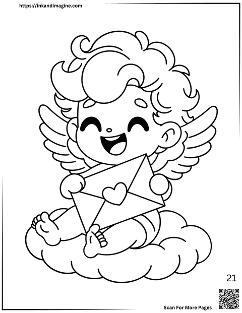 Valentine's Day Coloring Page 21