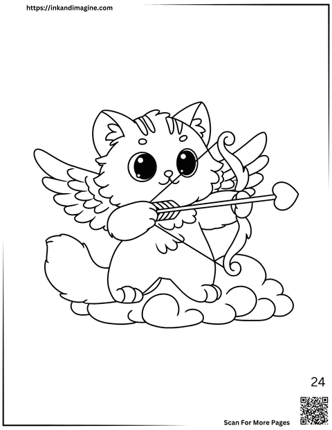 Valentine's Day Coloring Page 24