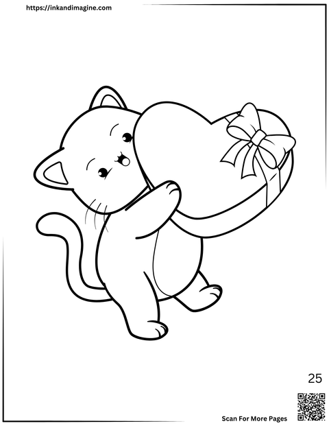 Valentine's Day Coloring Page 25