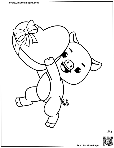 Valentine's Day Coloring Page 26