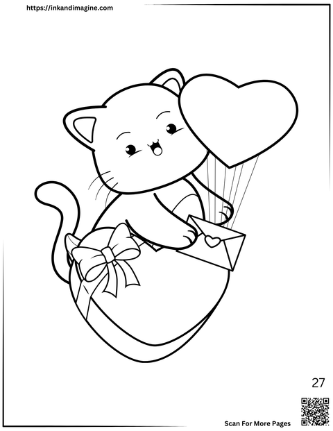 Valentine's Day Coloring Page 27