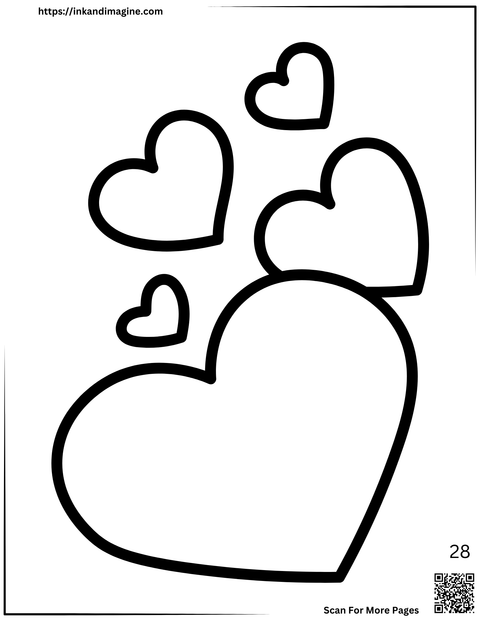 Valentine's Day Coloring Page 28