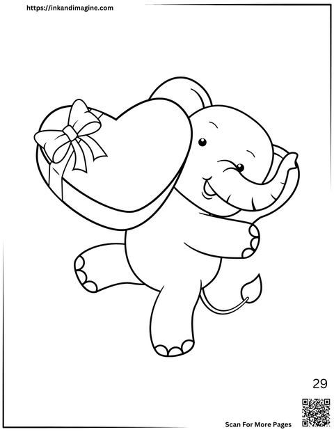 Valentine's Day Coloring Page 29