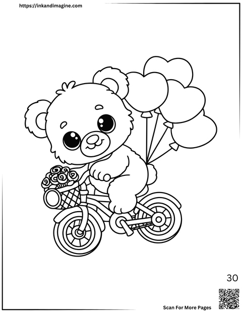 Valentine's Day Coloring Page 30