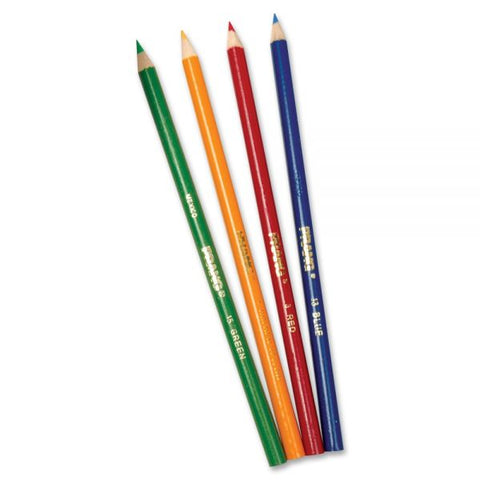 Prang Colored Pencil Sets, 3.3 mm, 2B, Assorted Lead and Barrel Colors, 36/Pack