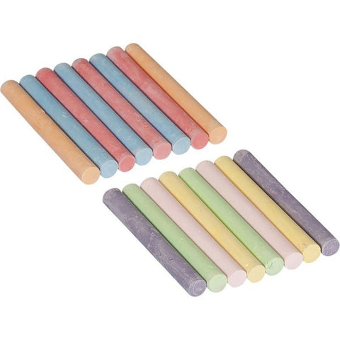 Cra-Z-Art Colored Chalk, Assorted Colors, 16/Pack