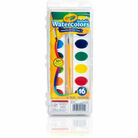 Crayola Washable Watercolor Paint Set