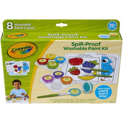 Crayola Spill Proof Washable Paint Set